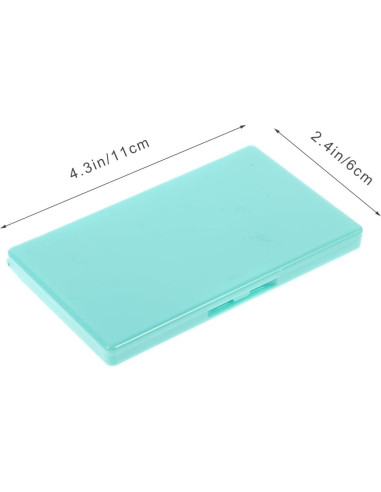 Estuche de Agujas de Coser Magnético Gatuida Verde 11x6.6 cm