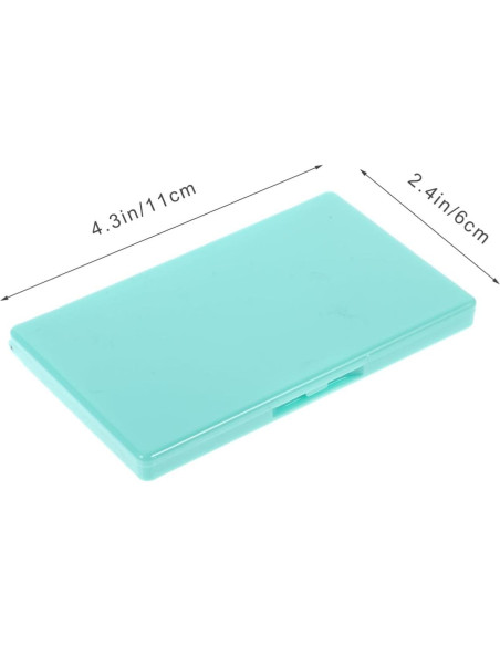 Estuche de Agujas de Coser Magnético Gatuida Verde 11x6.6 cm