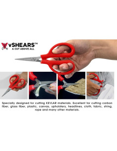 Tijeras Vampliers 160mm para Cortar Kevlar y Fibras Sintéticas 2