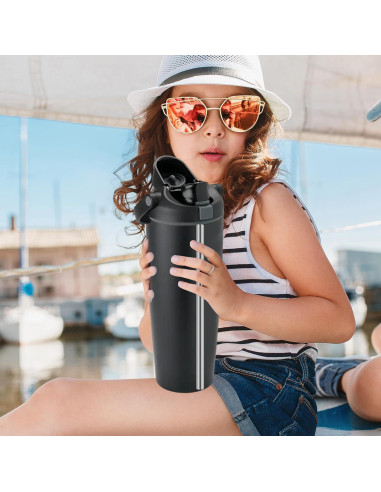 Popotes de Metal Mity Rain para Owala FreeSip Sway 30oz - 8 Piezas