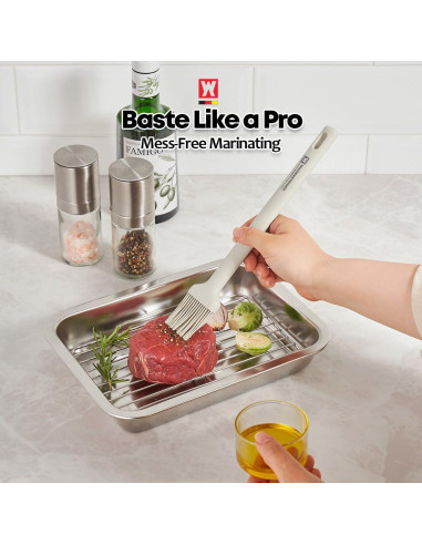 Pincel de Cocina WAGENSTEIGER Silicona Gris 27cm Resistente Calor