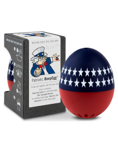 Temporizador de Huevos BeepEgg Patriótico - Cocedor Musical 3 Niveles