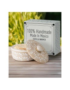 Calentador de Tortillas Cerámica Enchanted Talavera 20.32cm