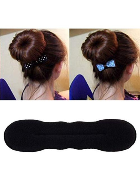 4 Piezas Fabricante de Moños de Espuma Negra Beaute Galleria