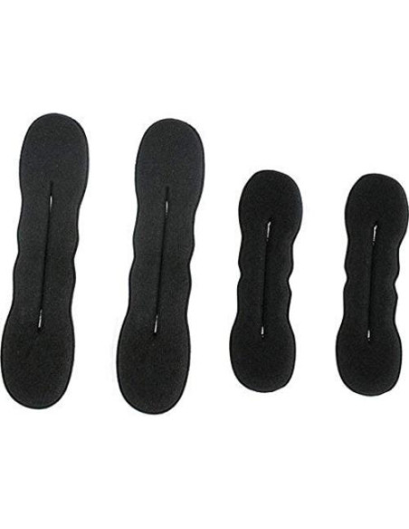 4 Piezas Fabricante de Moños de Espuma Negra Beaute Galleria