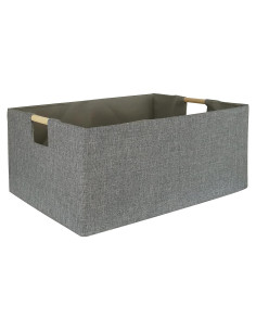Caja de Almacenamiento Plegable FUULOXE Gris 42x31x17 cm