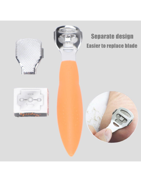 Kit de Lima para Pies Dioche con 11 Cuchillas Exfoliantes