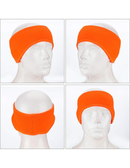 Diademas Aislantes para Oídos WILLBOND 4 Piezas Forro Polar