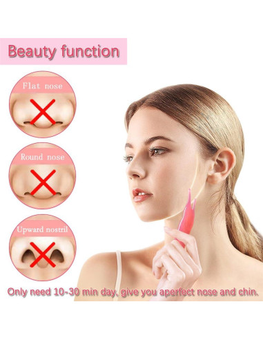 Herramienta Gua Sha Portátil YESHLiky Rosa - Masajeador Multifuncional