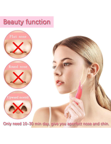 Herramienta Gua Sha Portátil YESHLiky Rosa - Masajeador Multifuncional