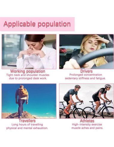 Herramienta Gua Sha Portátil YESHLiky Rosa - Masajeador Multifuncional