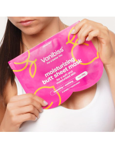 Mascarilla Hidratante para el Trasero Vanibiss - Colágeno 2 Hojas 2