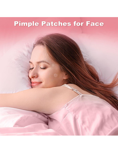 72 Parches Hidrocoloides para Acné Invisibles - Cuidado Facial