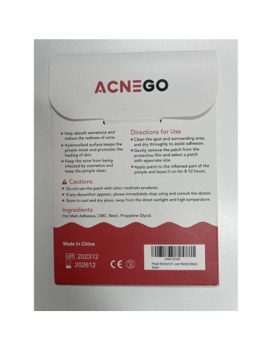 72 Parches Hidrocoloides para Acné Invisibles - Cuidado Facial