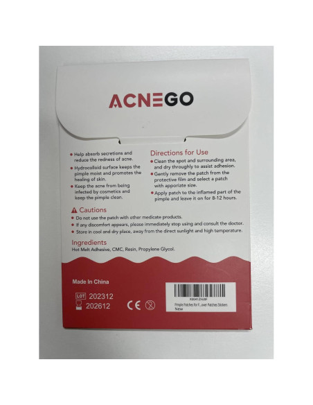 72 Parches Hidrocoloides para Acné Invisibles - Cuidado Facial