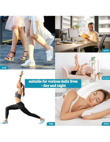 Corrector de Juanetes Beige HEBEICRMY - 5 PCS Gel Alivio