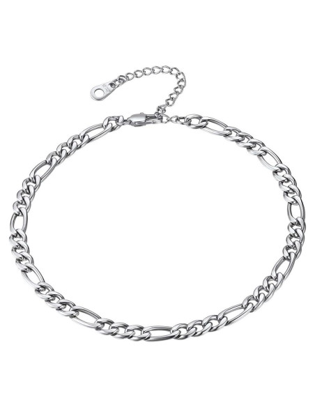 Pulsera de Tobillo FindChic de Acero Inoxidable 21.6 cm