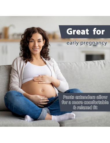 Extensores de Cintura KOICDO 14 Piezas Ajustables para Pantalones