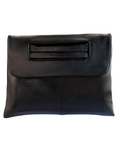 Bolso de Mano Grande Negro para Mujeres - Cuero PU 3 en 1