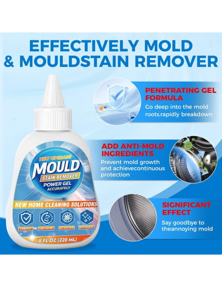 Gel Quitamanchas Mosconly 236.6 ml - Limpiador Multifuncional