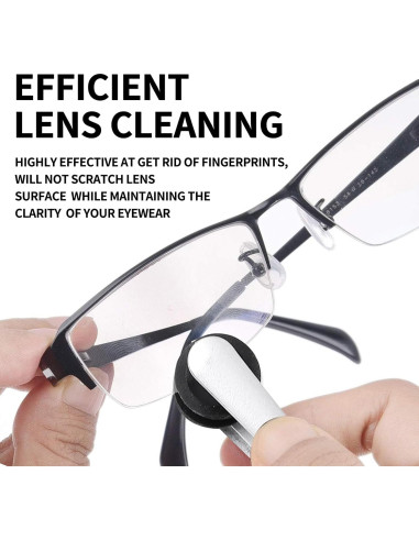 Almohadillas Limpiadoras de Gafas Peeps CarbonKlean - 10 Pcs