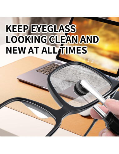 Almohadillas Limpiadoras de Gafas Peeps CarbonKlean - 10 Pcs