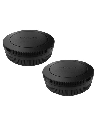 Tapa de Cuerpo y Lente Trasera para Canon EOS M50 M5 M6 M200
