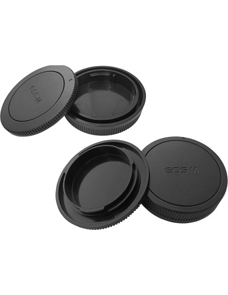 Tapa de Cuerpo y Lente Trasera para Canon EOS M50 M5 M6 M200