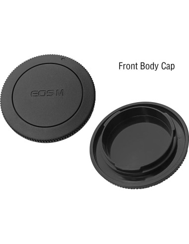 Tapa de Cuerpo y Lente Trasera para Canon EOS M50 M5 M6 M200