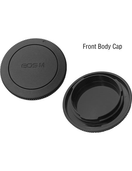 Tapa de Cuerpo y Lente Trasera para Canon EOS M50 M5 M6 M200