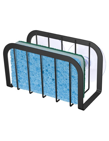 Soporte para Esponjas de Fregadero SHFKS Negro - Organizador Práctico