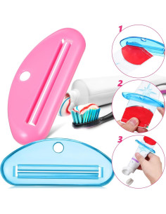 Exprimidor de Pasta Dental Veemoon Compacto y Ergonómico 2