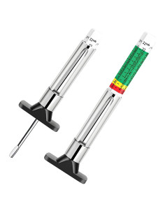 Juego de 2 medidores de profundidad de neumáticos BWBWND