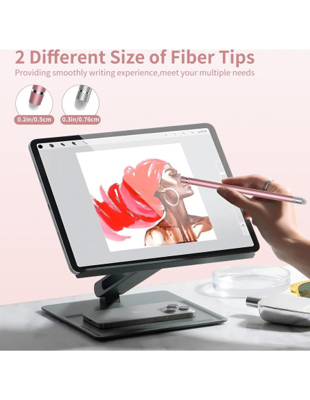 5 Bolígrafos Stylus 2-en-1 YITIAOXIAOYU Alta Precisión