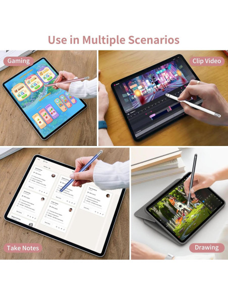 5 Bolígrafos Stylus 2-en-1 YITIAOXIAOYU Alta Precisión