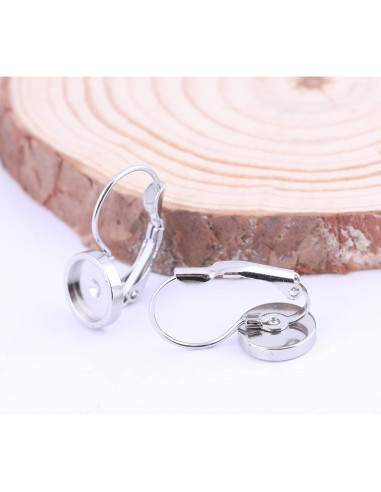 20 Piezas Configuraciones de Pendientes Reidgaller Acero Inoxidable 8mm