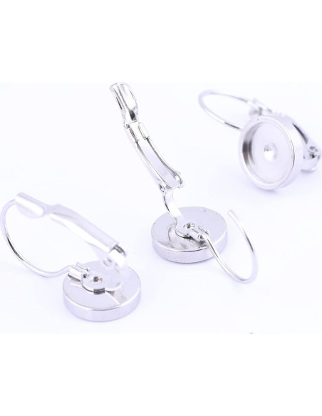 20 Piezas Configuraciones de Pendientes Reidgaller Acero Inoxidable 8mm