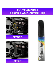 Pintura de Retoque Automotriz RACOONA Negro 30ml 2