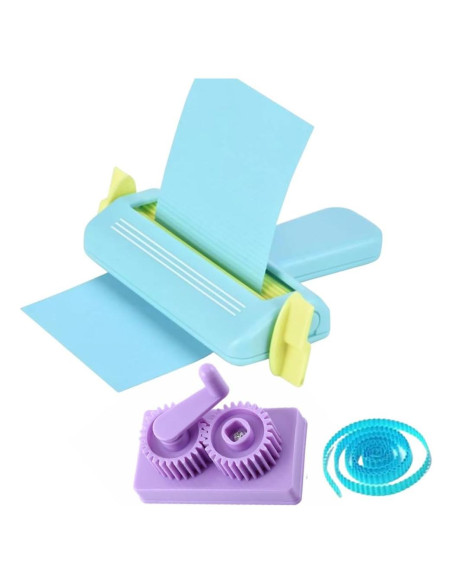 Crimpadora de Papel Vctitil 2 Piezas 17x13.5cm para Manualidades
