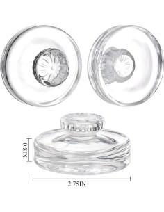 Pesas de Fermentación de Vidrio Cedilis 9 Piezas para Tarro 2