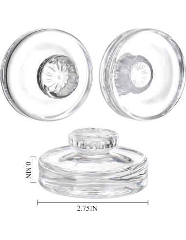 Pesas de Fermentación de Vidrio Cedilis 9 Piezas para Tarro