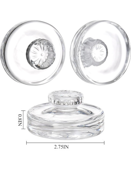 Pesas de Fermentación de Vidrio Cedilis 9 Piezas para Tarro