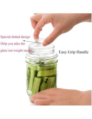 Pesas de Fermentación de Vidrio Cedilis 9 Piezas para Tarro