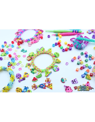 Conjunto Mega Combo Loomi-Pals Rainbow Loom Brillan en la Oscuridad