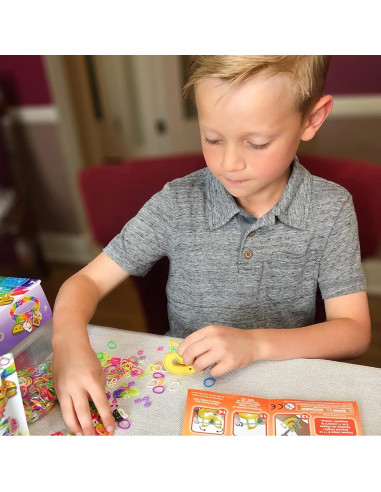 Conjunto Mega Combo Loomi-Pals Rainbow Loom Brillan en la Oscuridad