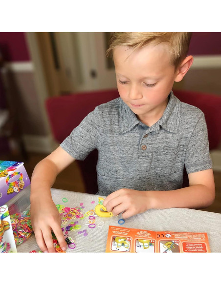 Conjunto Mega Combo Loomi-Pals Rainbow Loom Brillan en la Oscuridad