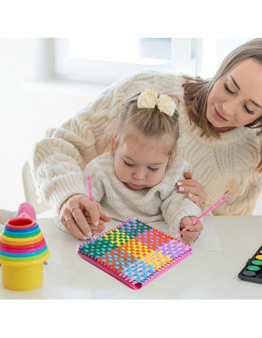 Kit de Tejido para Posavasos Alipis - 192 Bandas Acrílicas de 6cm