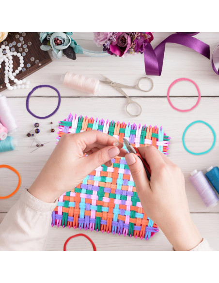 Kit de Tejido para Posavasos Alipis - 192 Bandas Acrílicas de 6cm