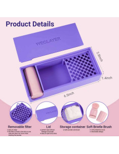 Caja de Almidón de Maíz WECLAYER para Arcilla Polimérica 2