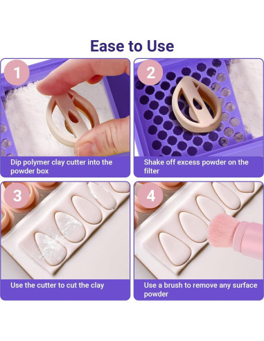 Caja de Almidón de Maíz WECLAYER para Arcilla Polimérica